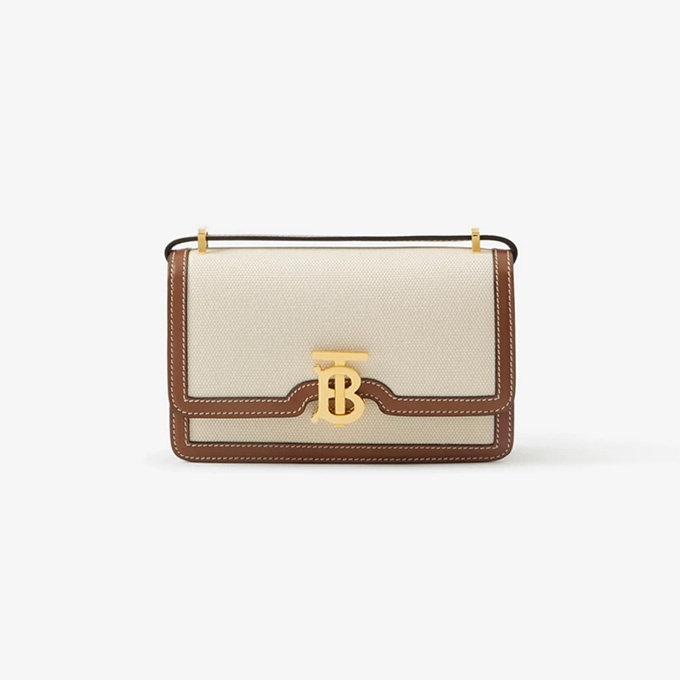 burberry mini tb monogram lock bag